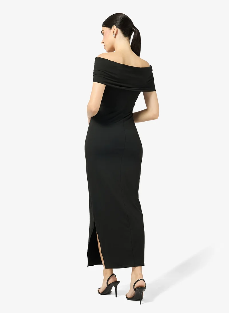 ايلا Off Shoulder Bodycon Dress